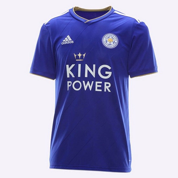 Thailande Maillot Football Leicester City Domicile 2018-19 Bleu